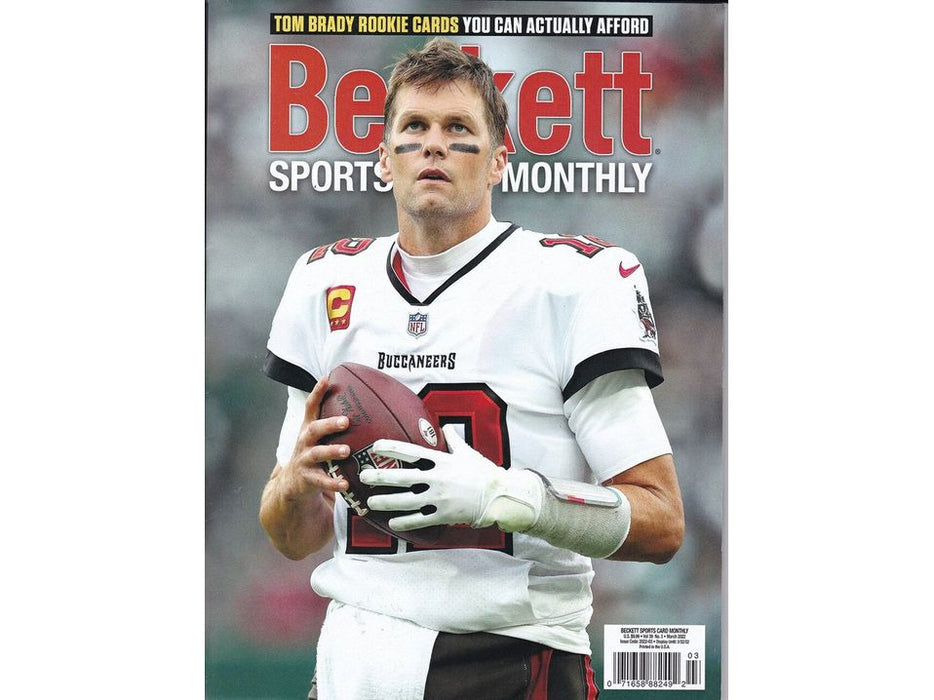 Magazine Beckett - Sports Card Monthly - March 2022 - Vol 39 - No. 3 - Cardboard Memories Inc.