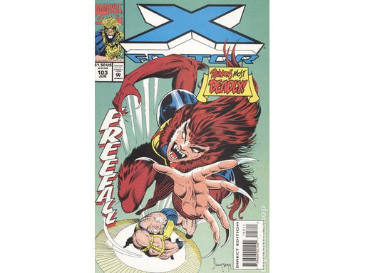 Comic Books Marvel Comics - X-Factor (1986 1st Series) 103 (Cond. VF-) - 9231 - Cardboard Memories Inc.