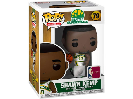 Action Figures and Toys POP! - Sports - NBA - Seattle Supersonics - Shawn Kemp - Cardboard Memories Inc.