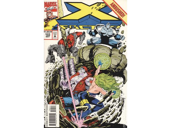 Comic Books Marvel Comics - X-Factor (1986 1st Series) 102 (Cond. VF-) - 9230 - Cardboard Memories Inc.