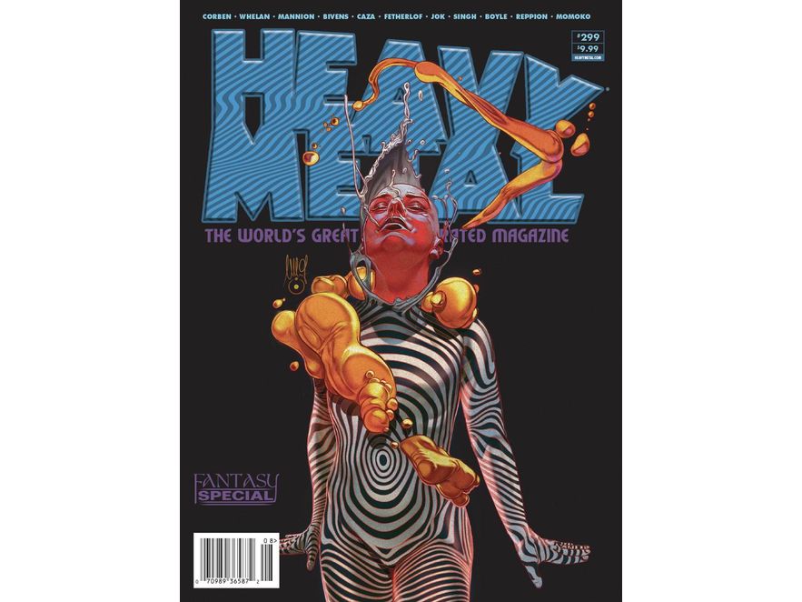 Magazine Heavy Metal Magazine - Heavy Metal 299 CVR A Maisto Variant Edition (Cond. VF-) MG0071 - Cardboard Memories Inc.