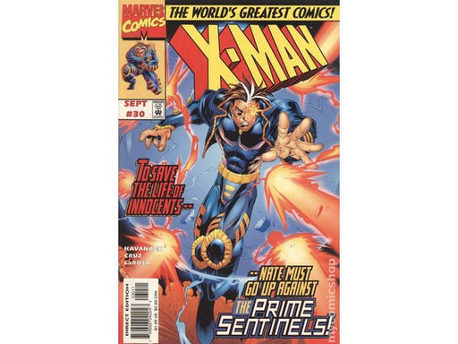 Comic Books Marvel Comics - X-Man [1995] 030 (Cond. FN/VF) - 7975 - Cardboard Memories Inc.