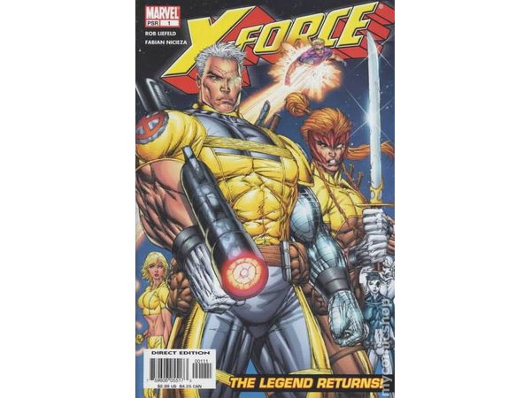 Comic Books Marvel Comics - X-Force (2004 2nd Series) 001 (Cond. VF-) - 9047 - Cardboard Memories Inc.