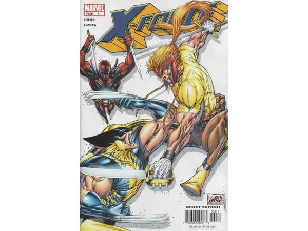 Comic Books Marvel Comics - X-Force (2004 2nd Series) 004 (Cond. FN) - 9038 - Cardboard Memories Inc.