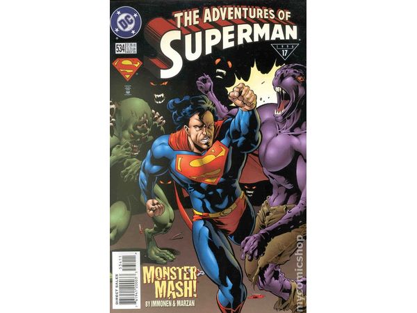 Comic Books DC Comics - Adventures of Superman (1987) 534 (Cond. VF-) - 9299 - Cardboard Memories Inc.