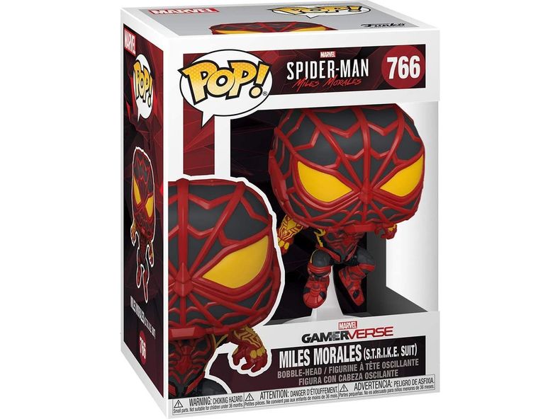 Action Figures and Toys POP! -  Movies - Marvel Spider-Man Miles Morales - Miles Morales Strike Suit - Gamerverse - Cardboard Memories Inc.