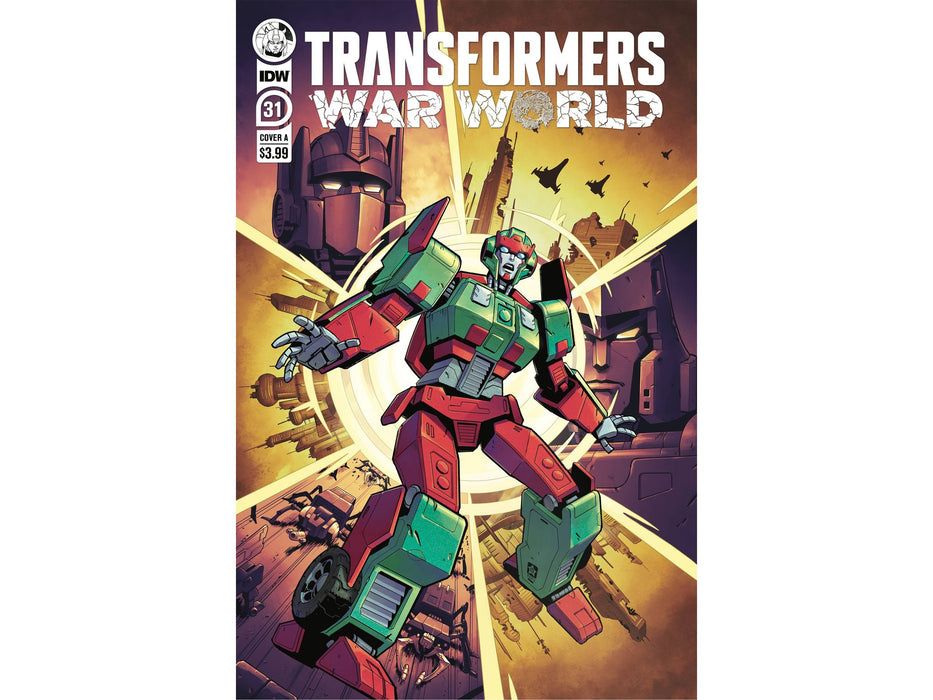 Comic Books IDW Comics - Transformers 031 - Cover A Diego Zuniga (Cond. VF-) - 11943 - Cardboard Memories Inc.