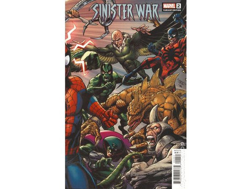 Comic Books Marvel Comics - Sinister War 002 of 4 - Bagley Connecting Variant Edition (Cond. VF-) - 11442 - Cardboard Memories Inc.