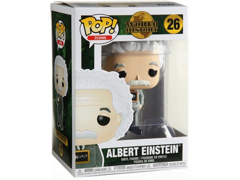 Action Figures and Toys POP! - Icons - Inventors - Albert Einstein - Cardboard Memories Inc.