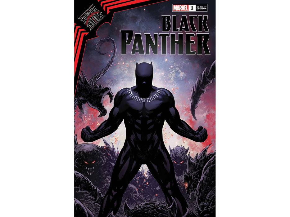 Comic Books Marvel Comics - King in Black - Black Panther 001 - Epting Variant Edition - 5056 - Cardboard Memories Inc.