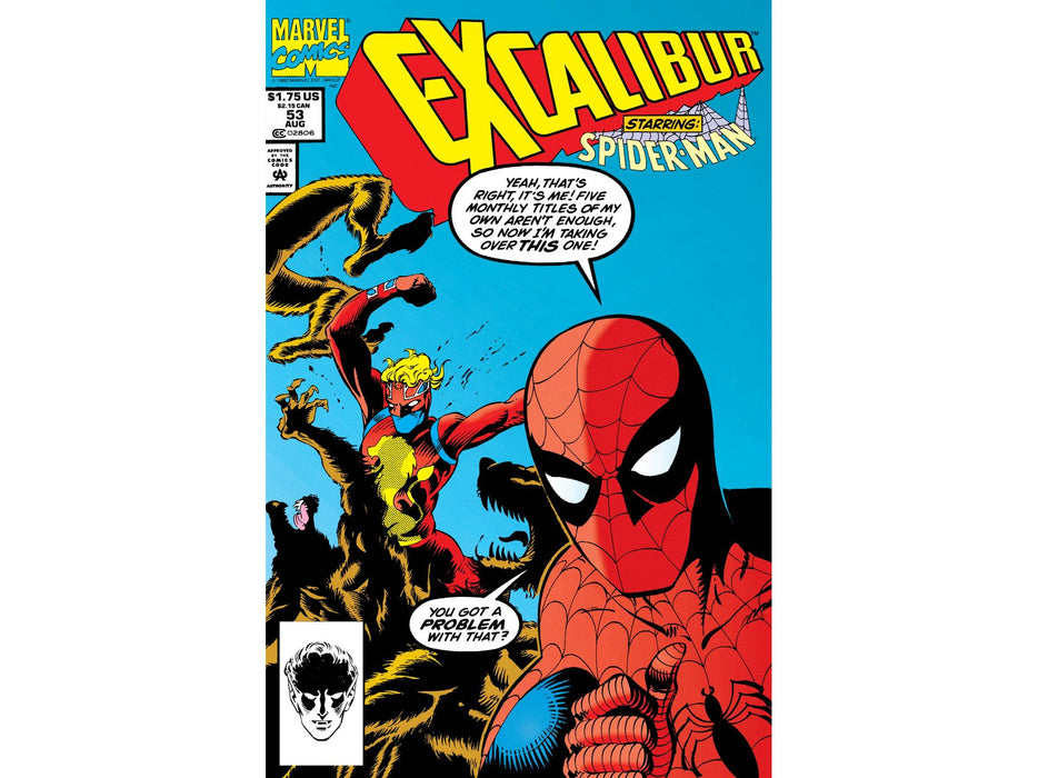 Comic Books Marvel Comics - Excalibur 053 - 7075 - Cardboard Memories Inc.