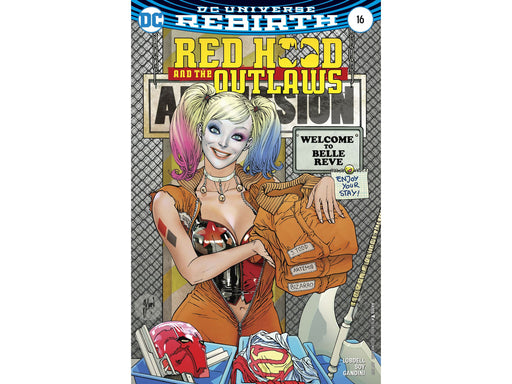 Comic Books DC Comics - Red Hood and the Outlaws (2016) 016 - Cover B Variant Edition (Cond. FN) - 1982 - Cardboard Memories Inc.