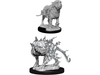 Role Playing Games Wizkids - Dungeons and Dragons - Nolzurs Marvellous Miniatures - Mastif and Shadow Mastif - 90017 - Cardboard Memories Inc.