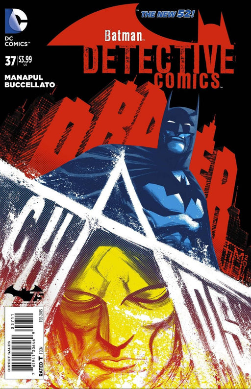 Comic Books DC Comics - Detective Comics (2011 2nd Series) 037 (Cond. FN) - 1329 - Cardboard Memories Inc.