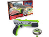 Action Figures and Toys Silver Lit - Spinner Mad - Single Shot Blaster - Thunder - Cardboard Memories Inc.