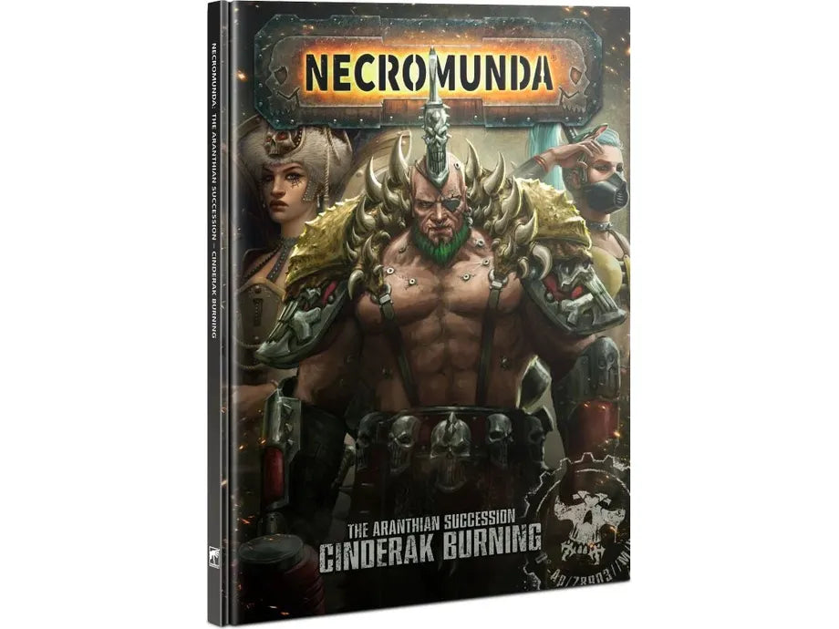 Collectible Miniature Games Games Workshop - Necromunda - Aranthian Succession - Cinderak Burning - 301-08 - Cardboard Memories Inc.