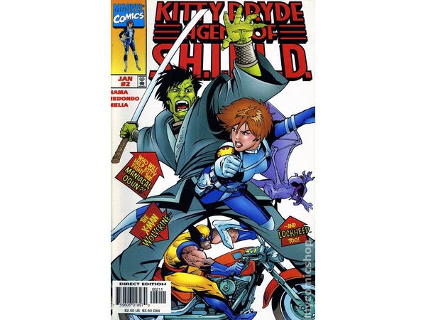 Comic Books Marvel Comics - Kitty Pryde Agent of Shield (1997) 002 (Cond. FN-) - 16034 - Cardboard Memories Inc.