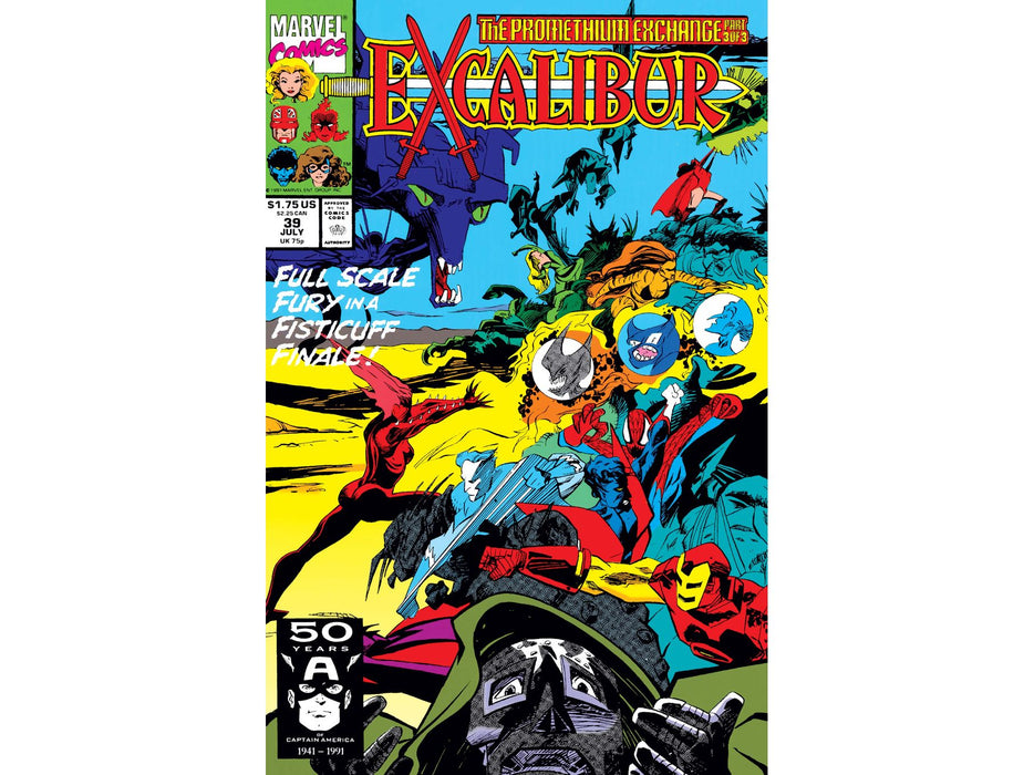 Comic Books Marvel Comics - Excalibur 039 - 7061 - Cardboard Memories Inc.