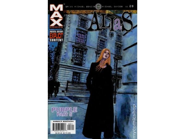 Comic Books Marvel Comics - Alias (2001) 028 (Cond. VF-) - 15238 - Cardboard Memories Inc.