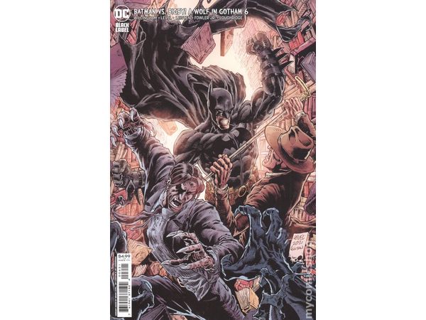 Comic Books DC Comics - Batman vs Bigby a Wolf in Gotham 006 of 6 - Card Stock Variant Edition (Cond. VF-) - 10704 - Cardboard Memories Inc.