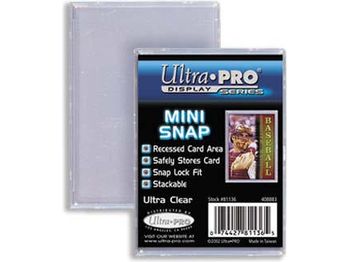 Supplies Ultra Pro - Card Holder - Mini Snap - Cardboard Memories Inc.