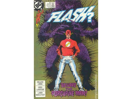 Comic Books DC Comics - Flash (1987 2nd Series) 026 (Cond. FN/VF) - 15443 - Cardboard Memories Inc.