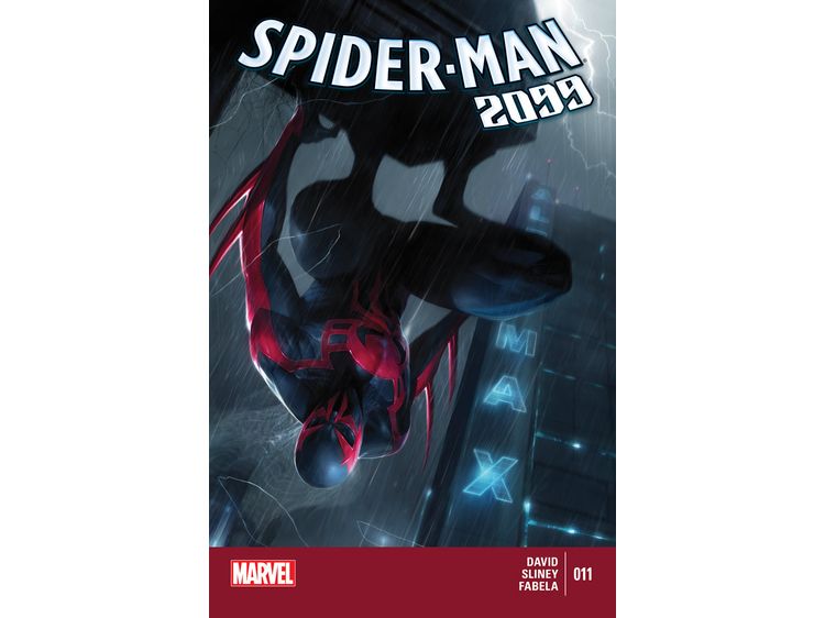 Comic Books Marvel Comics - Spider-Man 2099 (2014 2nd Series) 011 (Cond. VF-) 0014 - Cardboard Memories Inc.