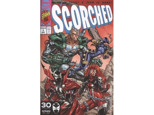 Comic Books Image Comics - Spawn Scorched 004 (Cond. VF-) - Mcfarlane Variant Edition - 12811 - Cardboard Memories Inc.