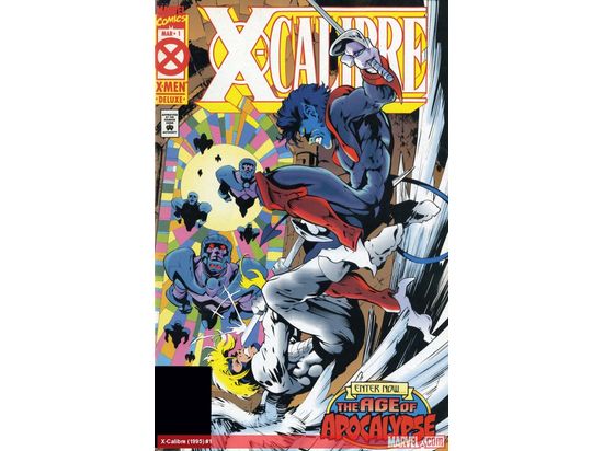 Comic Books Marvel Comics - Excalibur 001 (Cond. VF-) - 7111 - Cardboard Memories Inc.