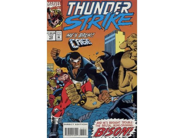 Comic Books Marvel Comics - Thunderstrike (1993-1995 1st Series) 013 (Cond. VF-) - 14004 - Cardboard Memories Inc.