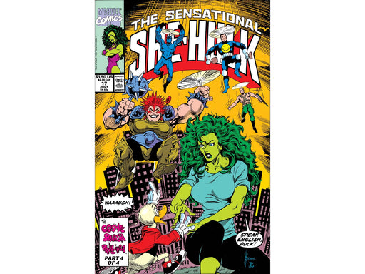 Comic Books Marvel Comics -Sensational She-Hulk 017 - 6515 - Cardboard Memories Inc.