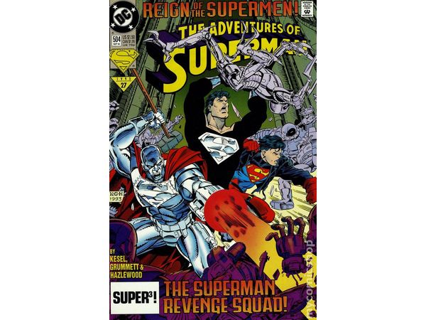 Comic Books DC Comics - Adventures of Superman (1987) 504 (Cond. VF-) - 11703 - Cardboard Memories Inc.