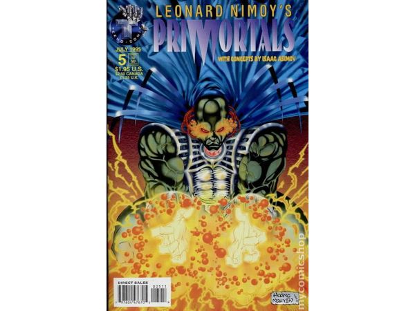 Comic Books Tekno Comix - Primortals (1995) 005 (Cond. FN/VF) - 13925 - Cardboard Memories Inc.