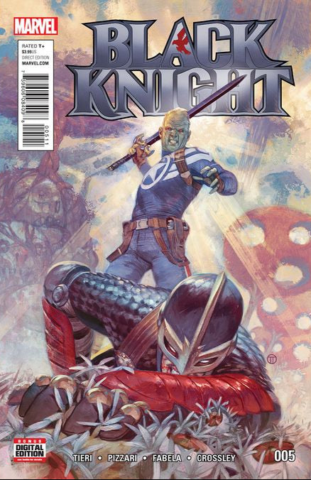 Comic Books Marvel Comics - Black Knight (2015 2nd Series) 005 (Cond. FN) - 1427 - Cardboard Memories Inc.