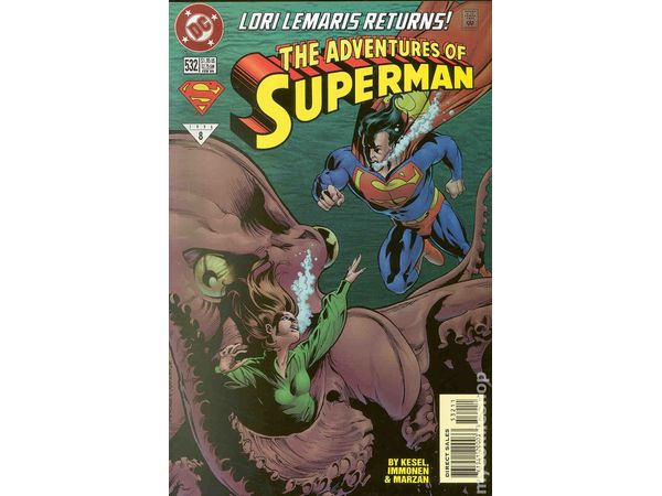 Comic Books DC Comics - Adventures of Superman (1987) 532 (Cond. VF-) - 9297 - Cardboard Memories Inc.