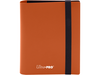 Supplies Ultra Pro - Pro Eclipse Binder - 2pkt - Pumpkin Orange - Cardboard Memories Inc.