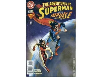 Comic Books DC Comics - Adventures of Superman (1987) 533 (Cond. VF-) - 9298 - Cardboard Memories Inc.