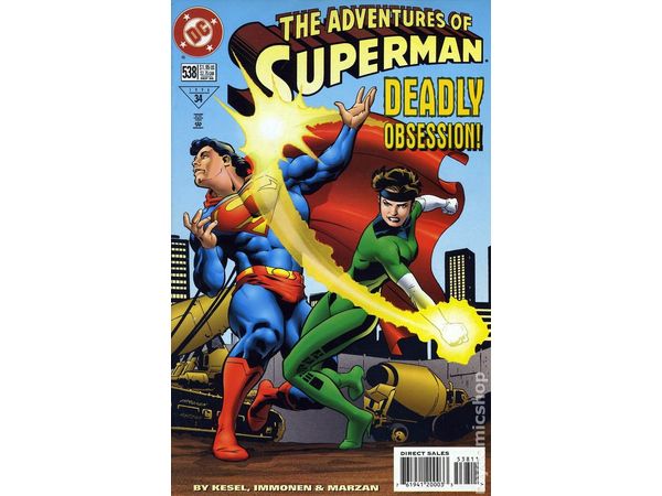 Comic Books DC Comics - Adventures of Superman (1987) 538 (Cond. VF-) - 9176 - Cardboard Memories Inc.