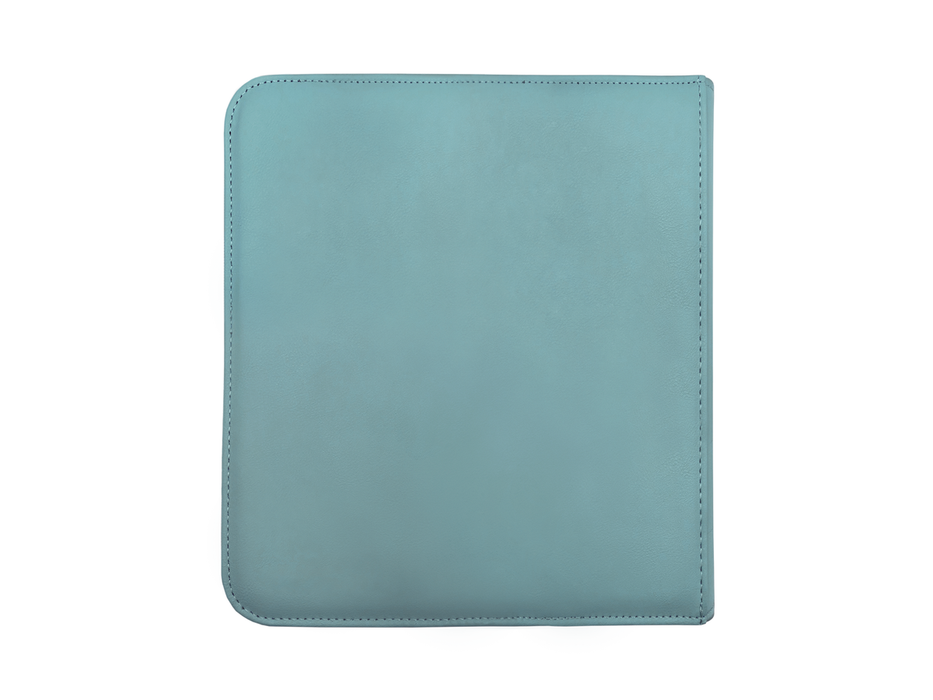 Supplies Ultra Pro - 12 Pocket Pro Zipper Binder - Light Blue - Cardboard Memories Inc.