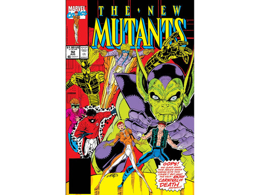 Comic Books Marvel Comics - New Mutants (1983 1st Series) 092 (Cond. FN-) - 0976 - Cardboard Memories Inc.