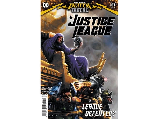 Comic Books DC Comics - Justice League 057 (Cond. VF-) - 8870 - Cardboard Memories Inc.