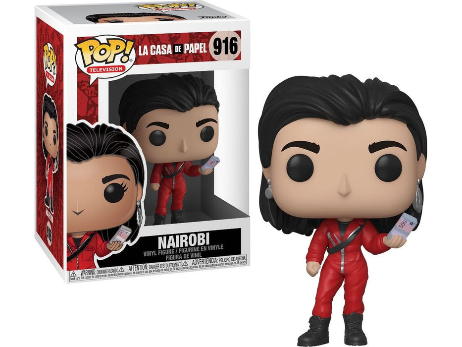 Action Figures and Toys POP! - Television - Money Heist - La Casa De Papel - Nairobi - Cardboard Memories Inc.