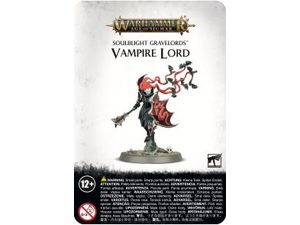 Collectible Miniature Games Games Workshop - Warhammer Age of Sigmar - Soulblight Gravelords - Vampire Lord - 91-52 - Cardboard Memories Inc.