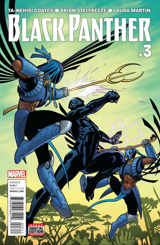 Comic Books Marvel Comics - Black Panther (2016 5th Series) 003 (Cond. FN-) - 1458 - Cardboard Memories Inc.