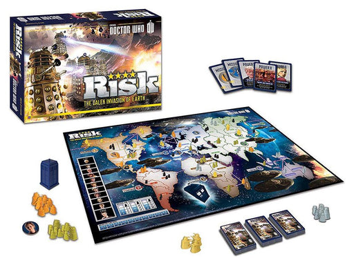 Board Games Usaopoly - Risk - Doctor Who - Cardboard Memories Inc.