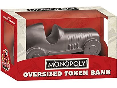 Board Games Usaopoly - Monopoly Oversized Token Bank - Car - Cardboard Memories Inc.