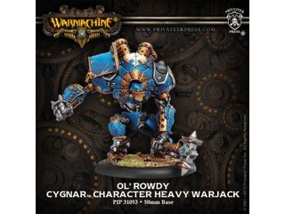 Collectible Miniature Games Privateer Press - Warmachine - Cygnar - Ol' Rowdy Character Heavy Warjack - PIP 31053 - Cardboard Memories Inc.