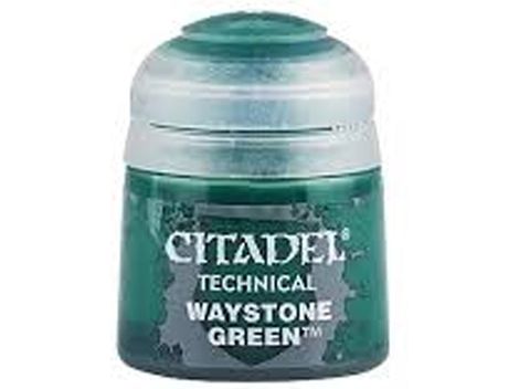 Paints and Paint Accessories Citadel Technical - Waystone Green 27-14 - Cardboard Memories Inc.