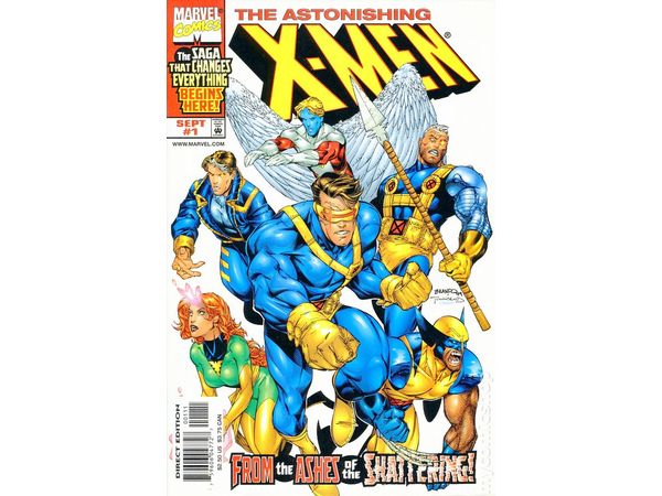 Comic Books Marvel Comics - Astonishing X-Men (1999 2nd Series) 001 (Cond. FN/VF) - 12658 - Cardboard Memories Inc.