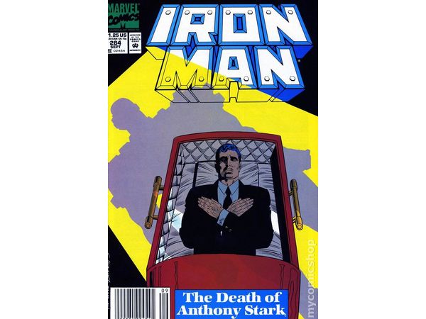 Comic Books Marvel Comics - Iron Man (1968 1st Series) 284 - 7855 - Cardboard Memories Inc.